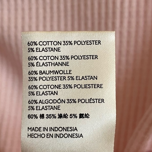 Free People Everest Henley Thermal Top, Light Pink, Size XS - Picture 9 of 10